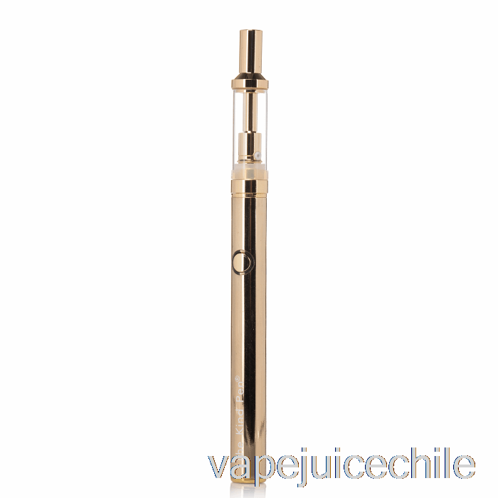 Vape Mientras El Kit De Vaporizador Kind Pen Slim 510 Dorado